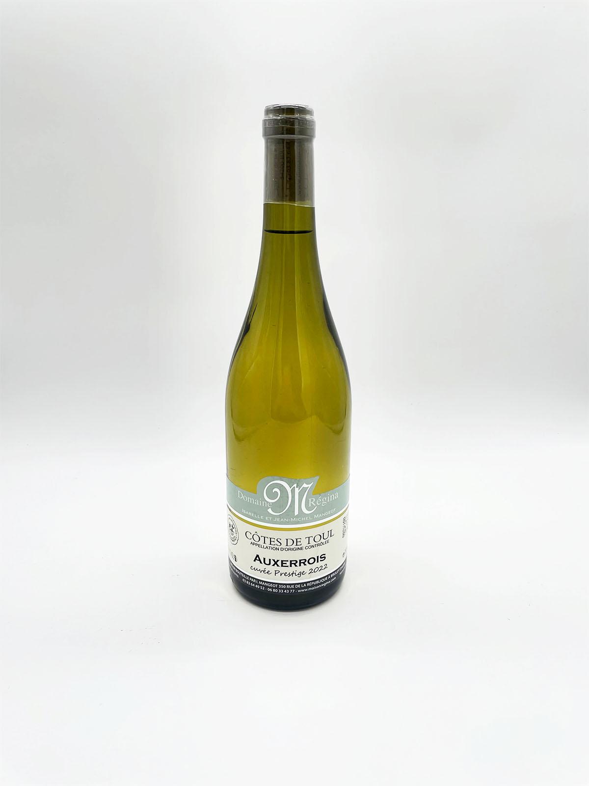 Auxerrois Domaine Régina Toul sélection Lorraine. 75cl